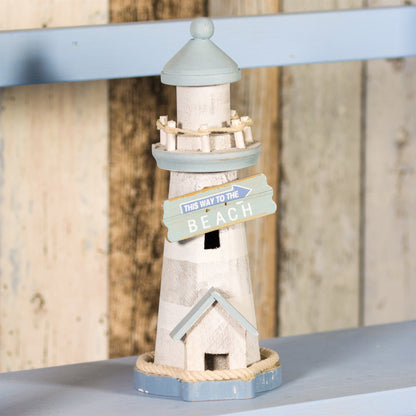 Wood Beach Lighthouse Ornament