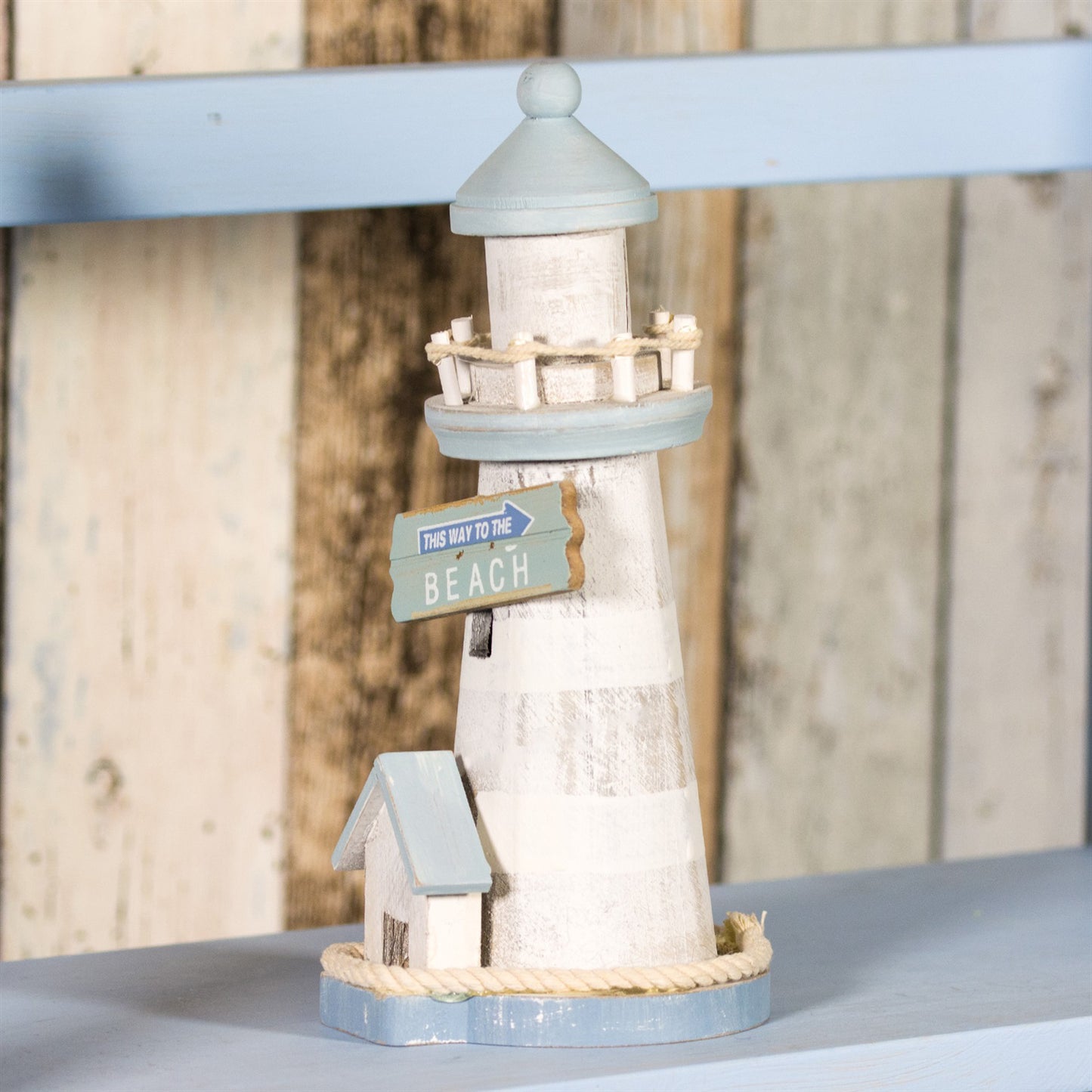 Wood Beach Lighthouse Ornament