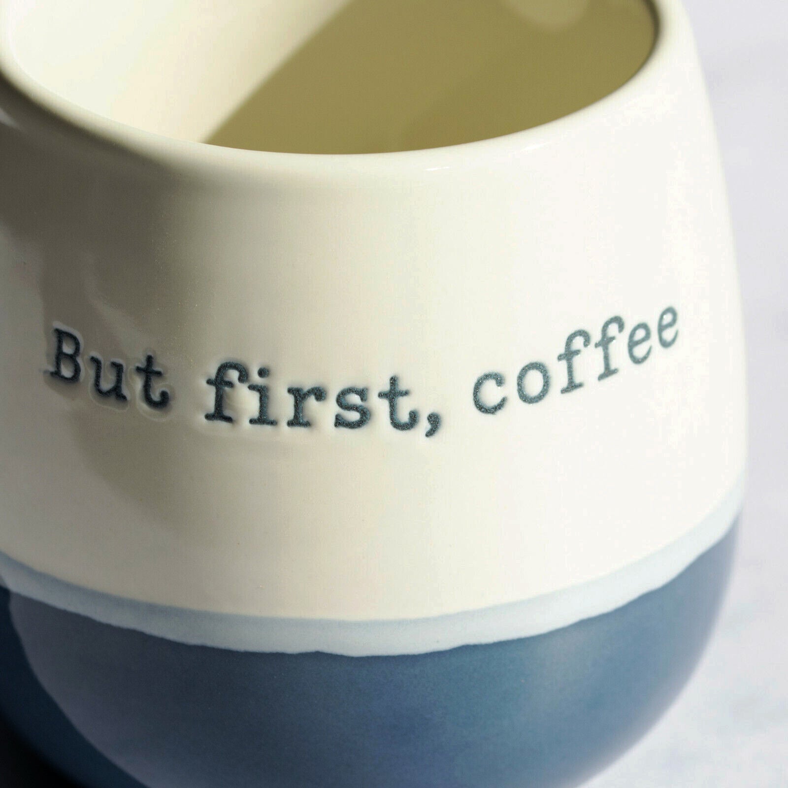 But First Coffee Dipped Mug 340ml