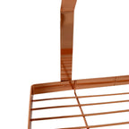 Rose Gold Single Shelf Storage Rack