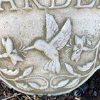 Stone Welcome To Our Garden Plaque