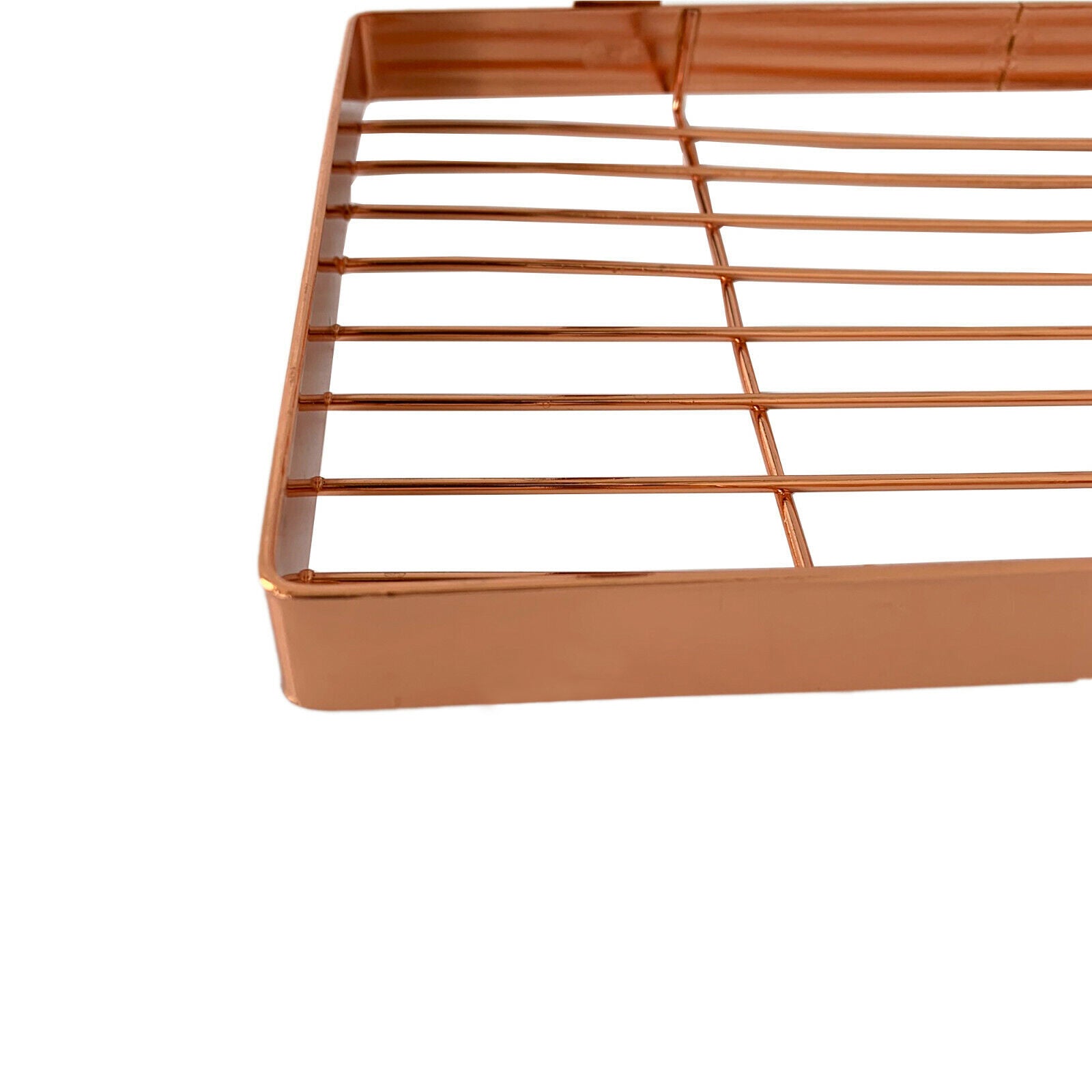 Rose Gold Single Shelf Storage Rack