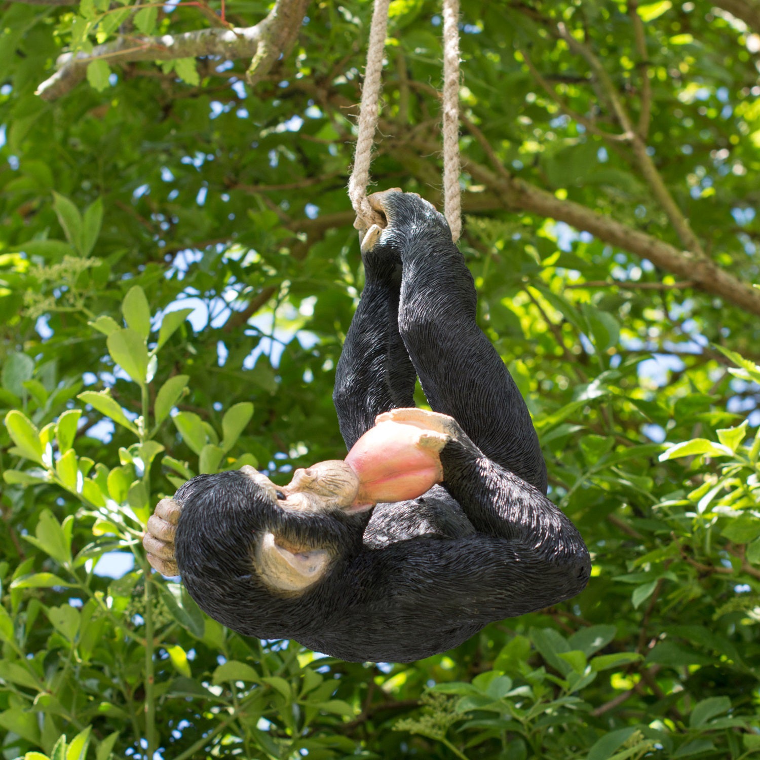 Hanging Upside Down Monkey Ornament