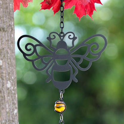 Silhouette Honey Bee Wind Chime