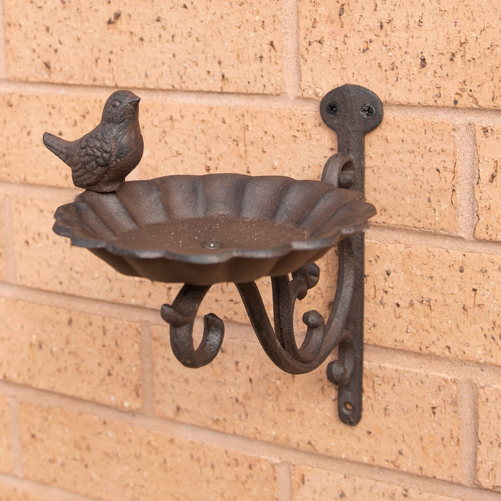 Cast Iron Bracket Bird Feeder