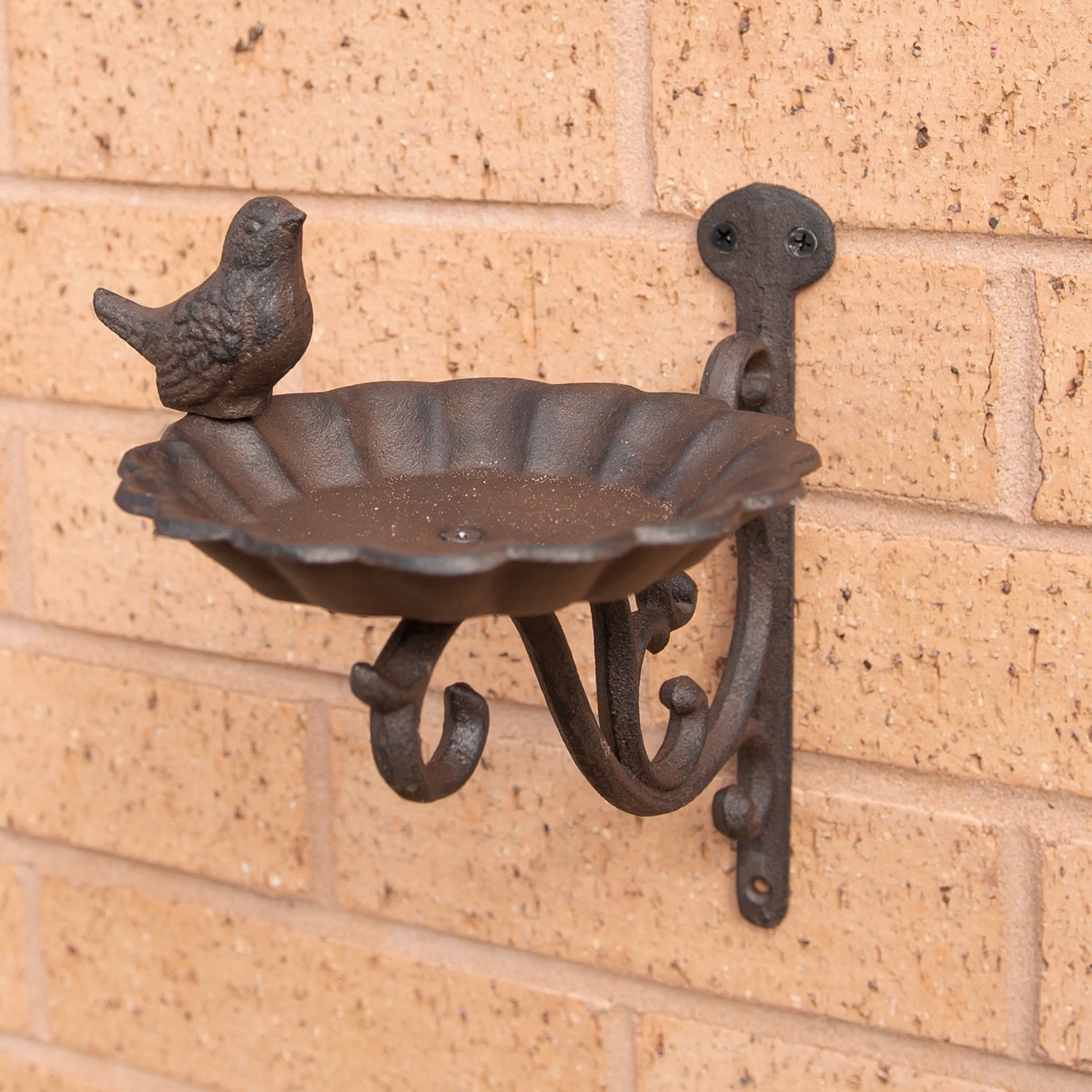 Cast Iron Bracket Bird Feeder