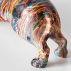 Buntes Wursthund-Ornament