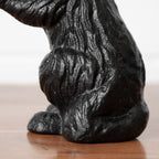 Cast Iron Black Cat Doorstop