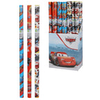 Pack Of 3 Disney Cars Gift Wrapping Paper