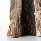 Barn Owl Pair On Root Perch Ornament