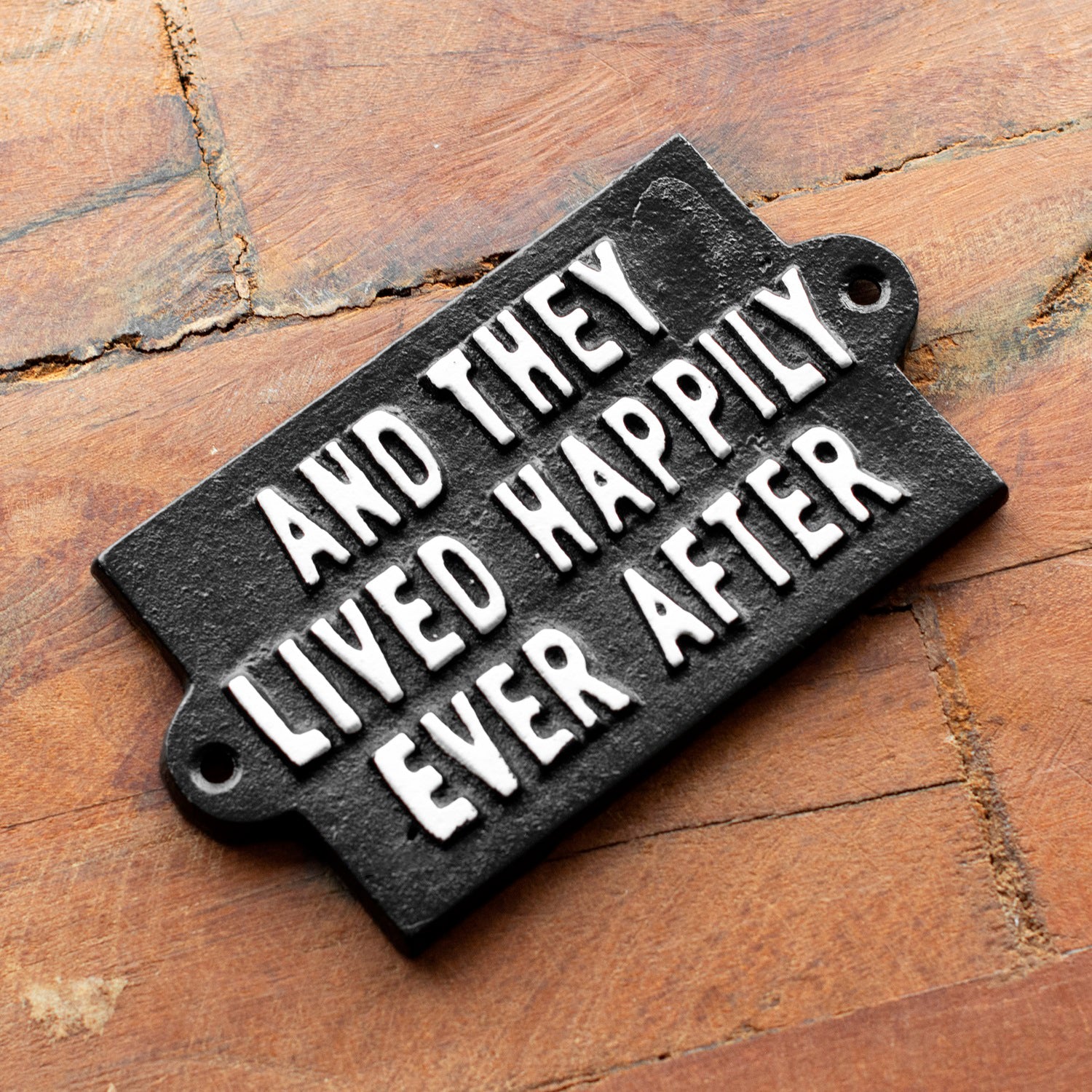 Black Happily Ever After Sign