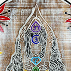 Arch Chakra Wooden Wall Plaque
