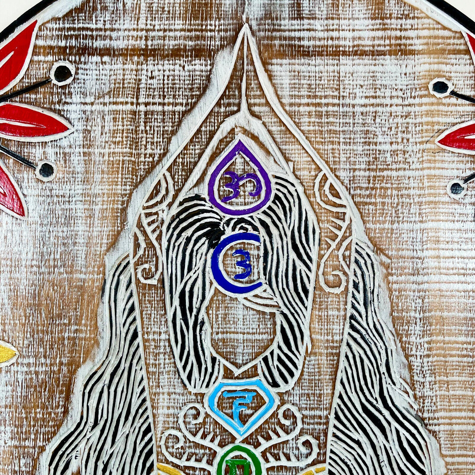 Arch Chakra Wooden Wall Plaque