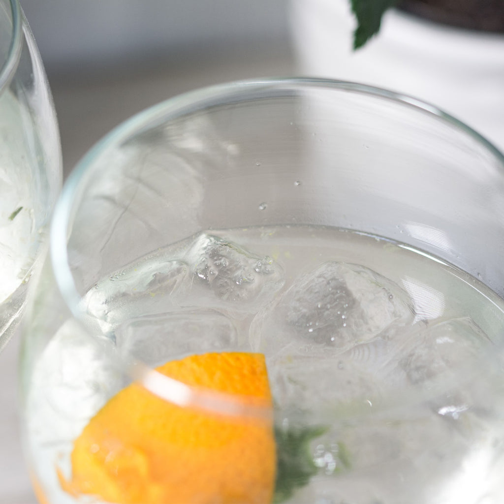 Set Of 2 Gin Balloon Glasses 65cl