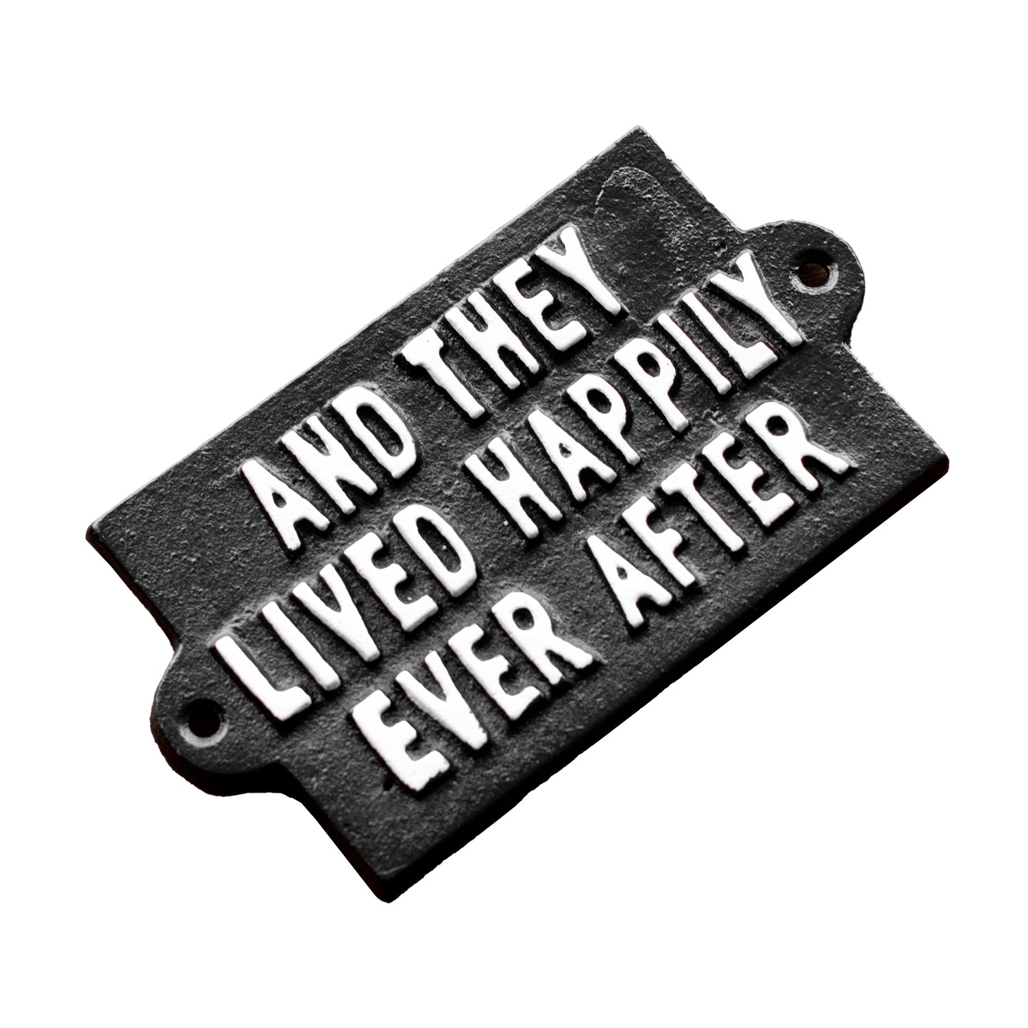 Black Happily Ever After Sign