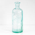 Recycled Glass 2.5L Ribbed Bottle Vase