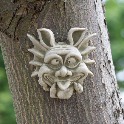 Wandskulptur aus knöchernem Finger-Gargoyle aus Stein