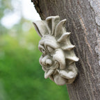 Stone Bony Finger Gremlin Wall Sculpture