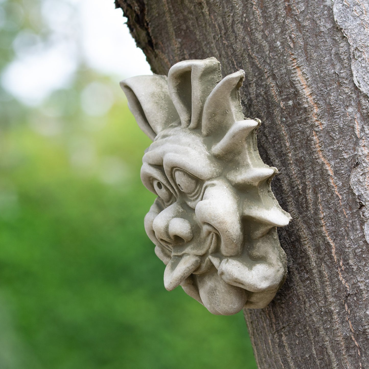 Wandskulptur aus knöchernem Finger-Gargoyle aus Stein