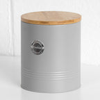 Retro Grey 3 Litre Cookie Jar