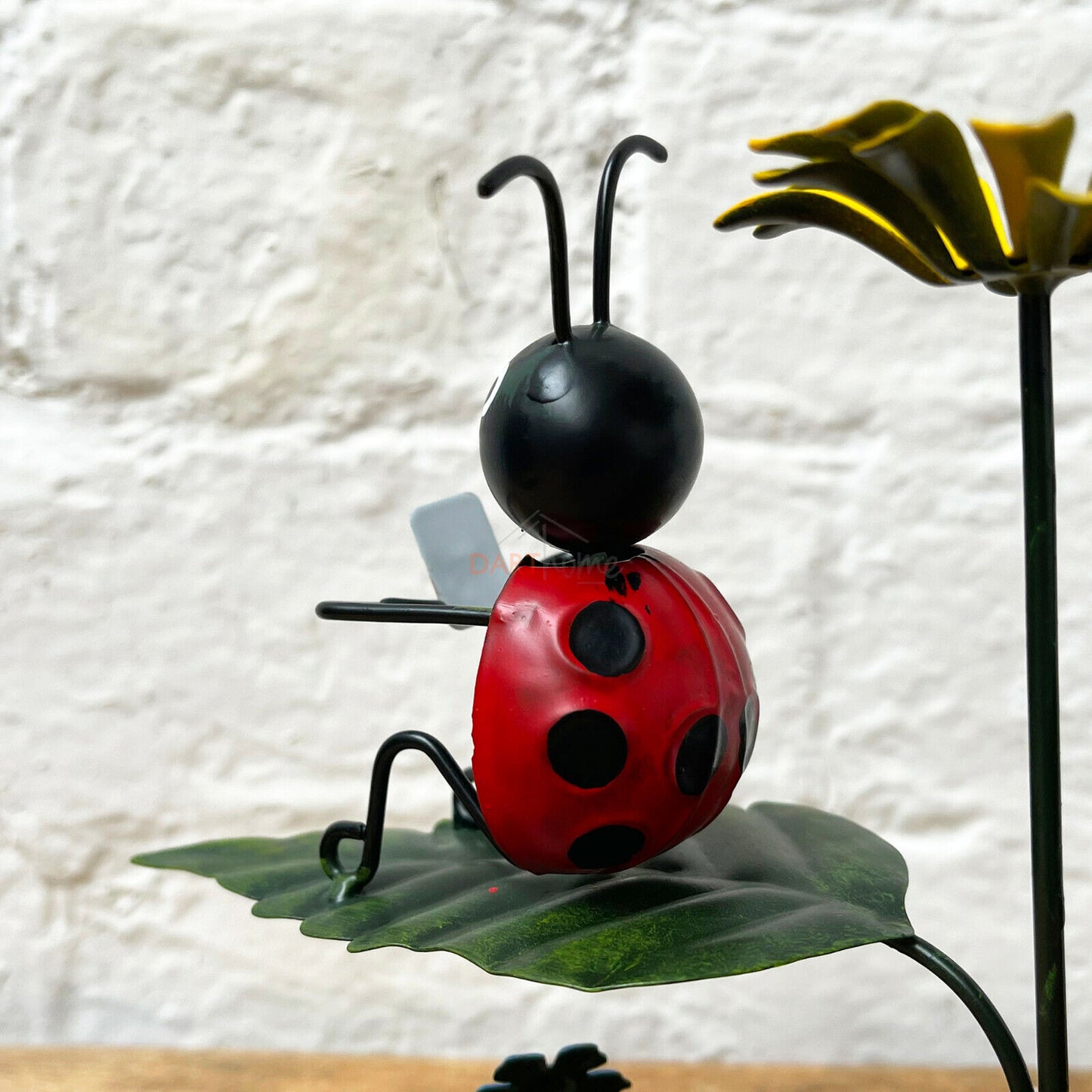 Metal Lounging Ladybirds Ornament