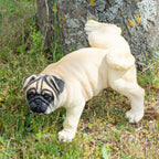 Resin Cocking Dog Ornament