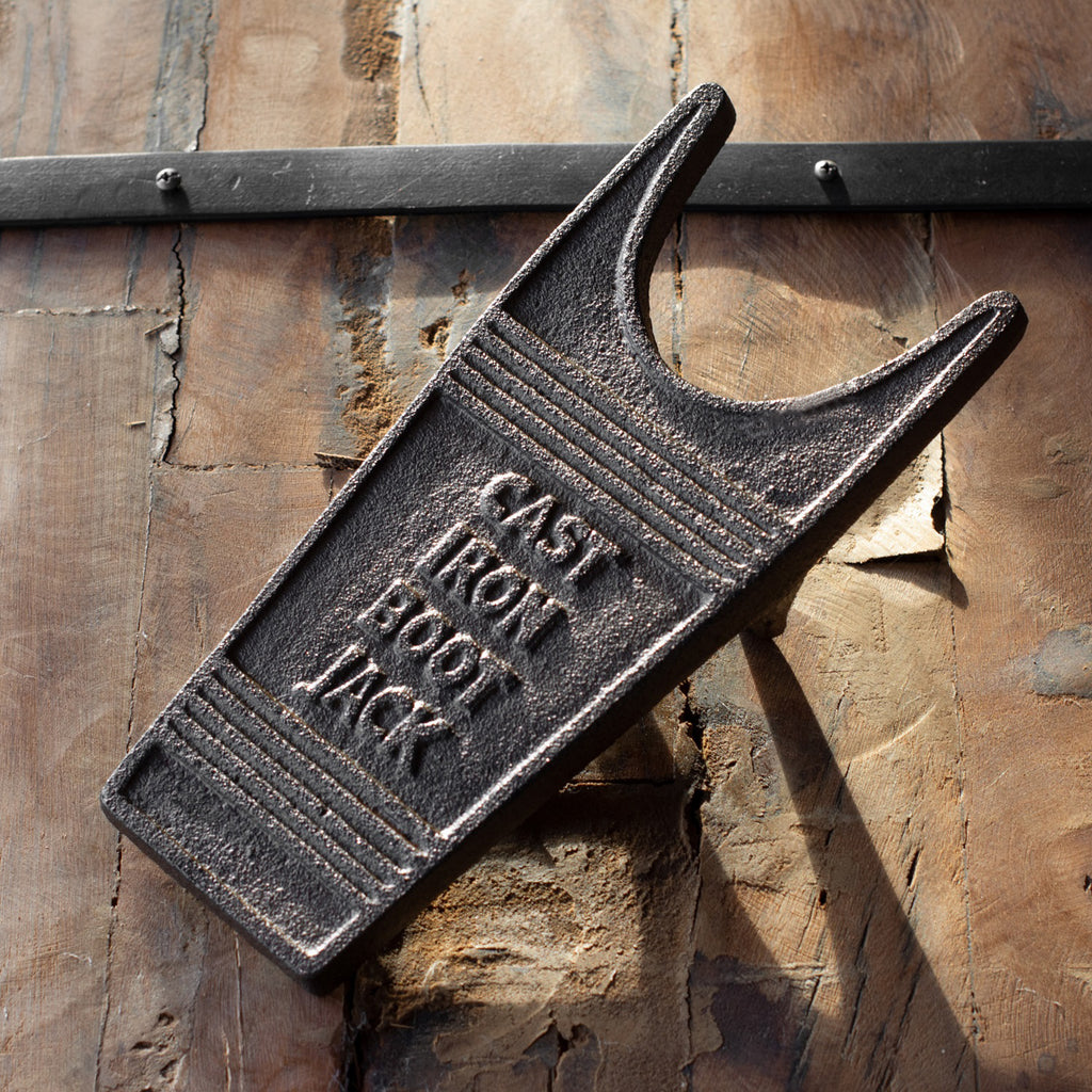 Cast Iron Garden Boot Jack