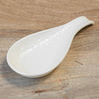White In The Forest Spoon Rest