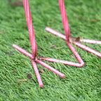 Pink Metal Flamingo Ornament