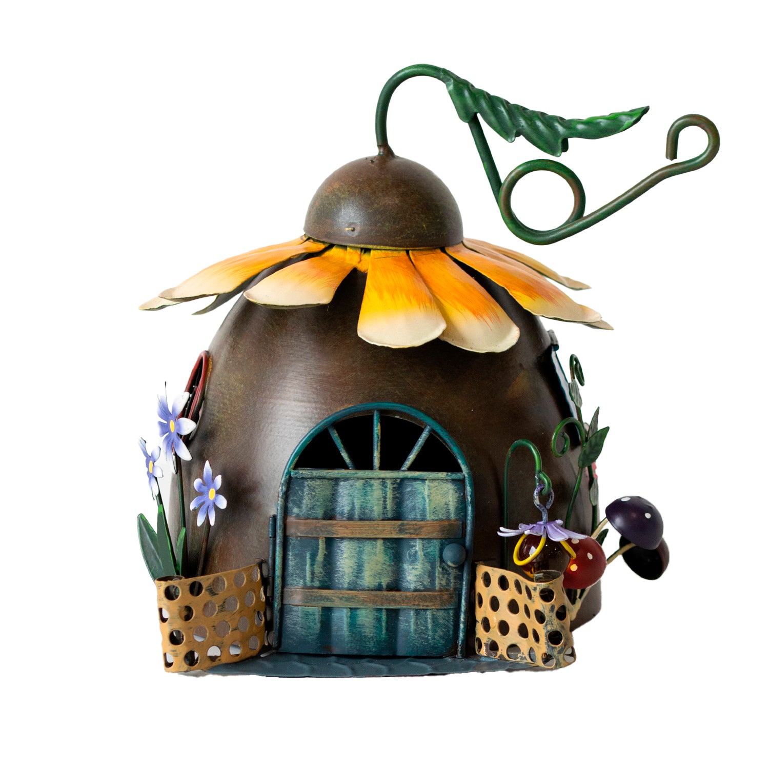 Sunflower Fairy House Garden Ornament