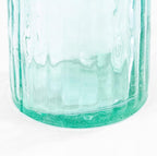 Recycled Glass 2.5L Ribbed Bottle Vase