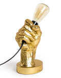 Gold Hand Held Table Lamp