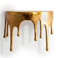 Gold Drip Wall Shelf