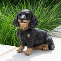 Black Dachshund Puppy Ornament