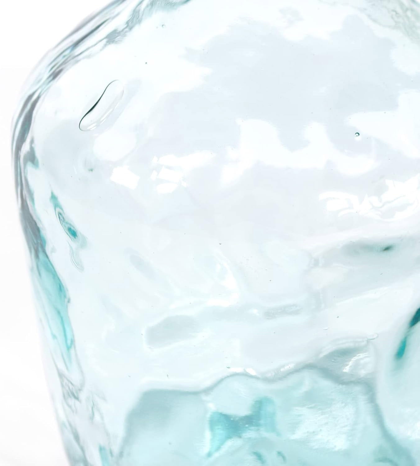 Clear 2 Litre Recycled Glass Vase