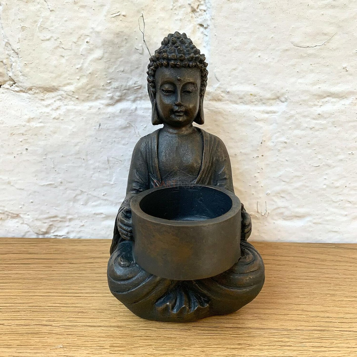 Set Of 3 Buddha Tea Light Holders