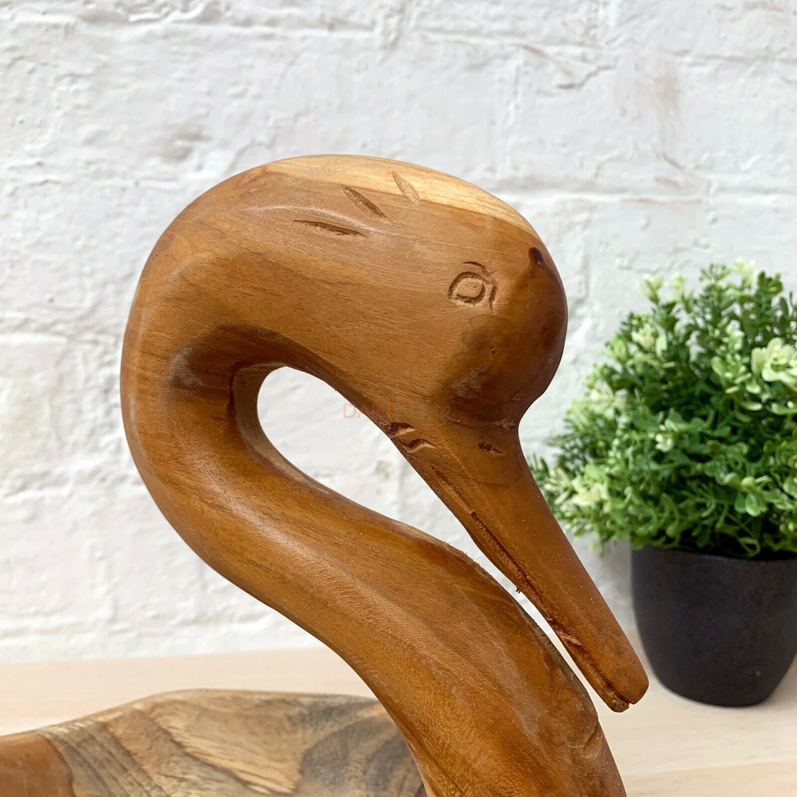 Teak Root Duck Bowl