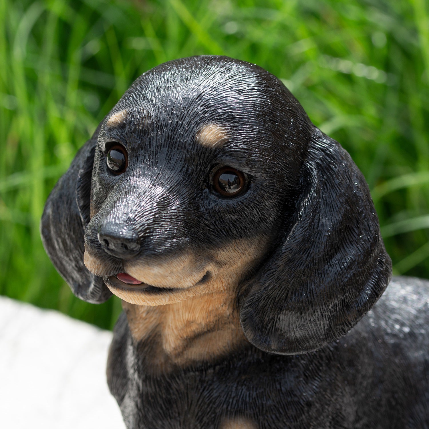 Black Dachshund Puppy Ornament