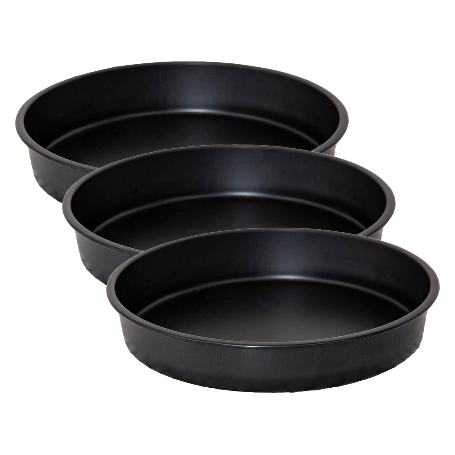 Set Of 3 Non-Stick Deep Sandwich Tins