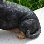 Black Dachshund Puppy Ornament