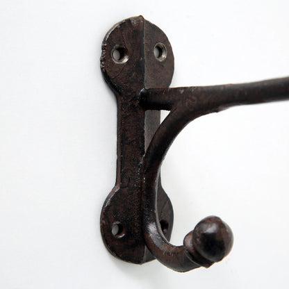 Set Of 4 Antique Cast Iron Hooks