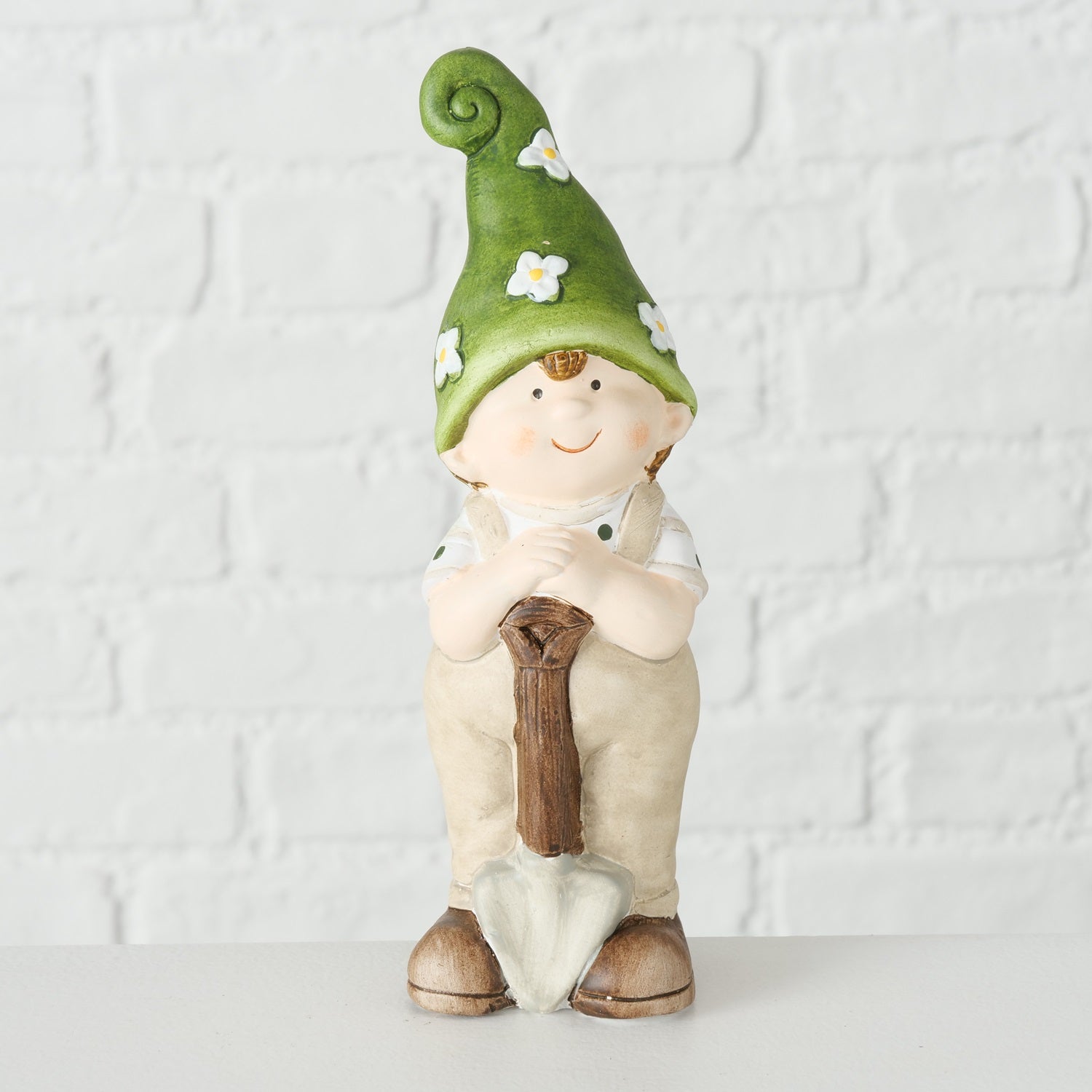 Gartenzwerg Junge Figur