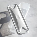 Set Of 4 Rectangle 1.2L Bacon Storage Containers