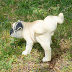 Resin Cocking Dog Ornament