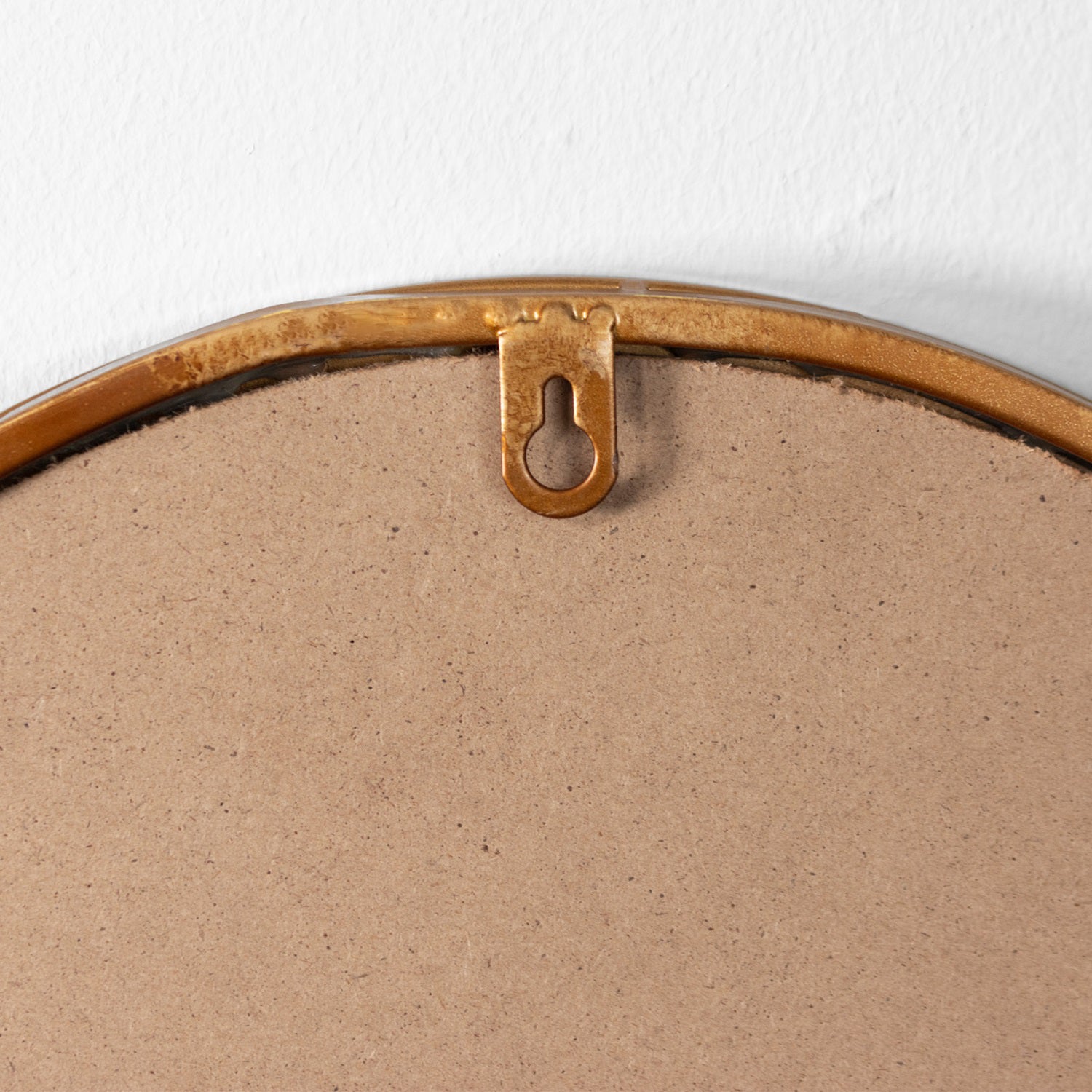 Copper Arched Garden Wall Mirror