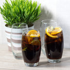 Set Of 4 Curve HiBall Glasses