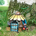Sunflower Fairy House Garden Ornament