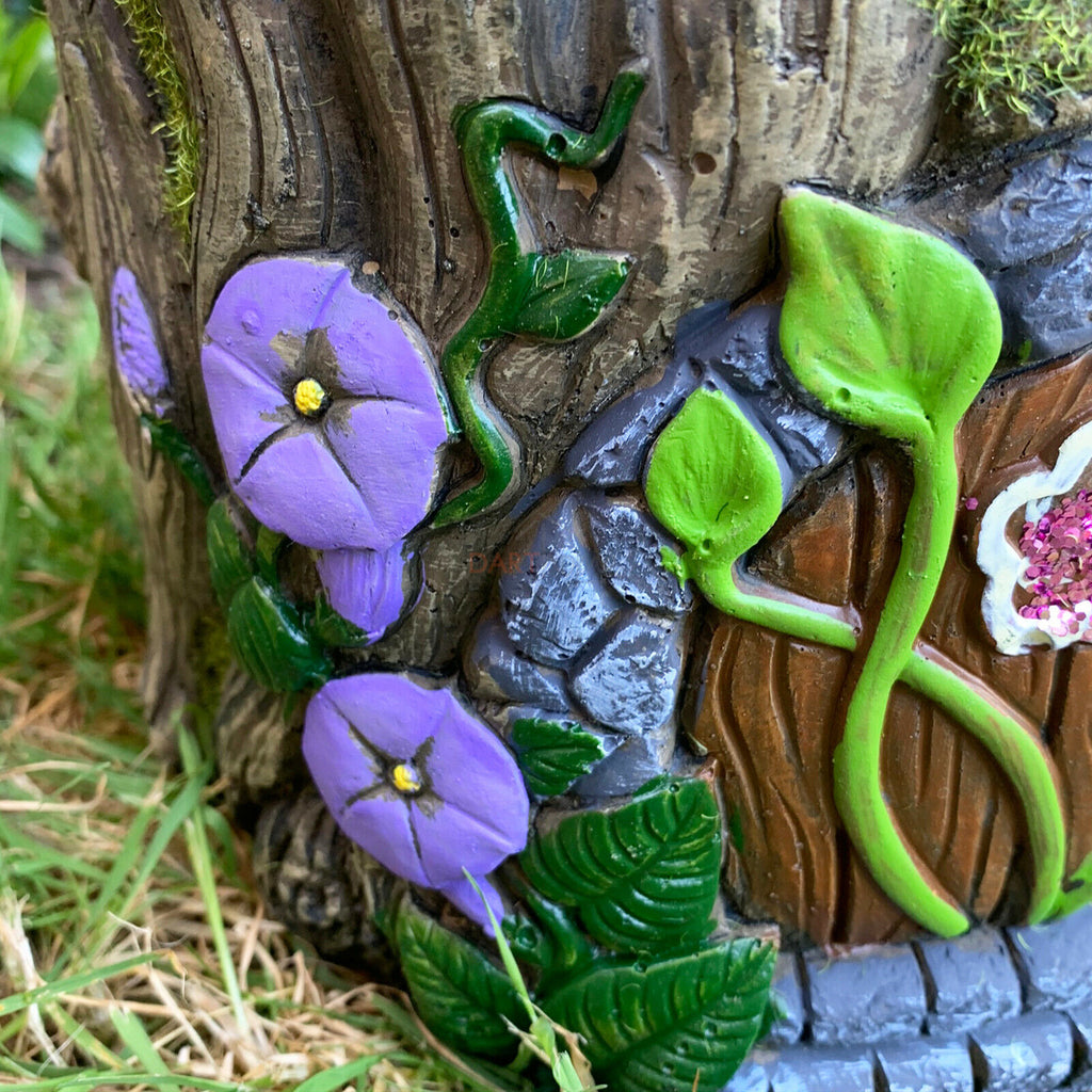 Cement Fairy House Garden Planter Large