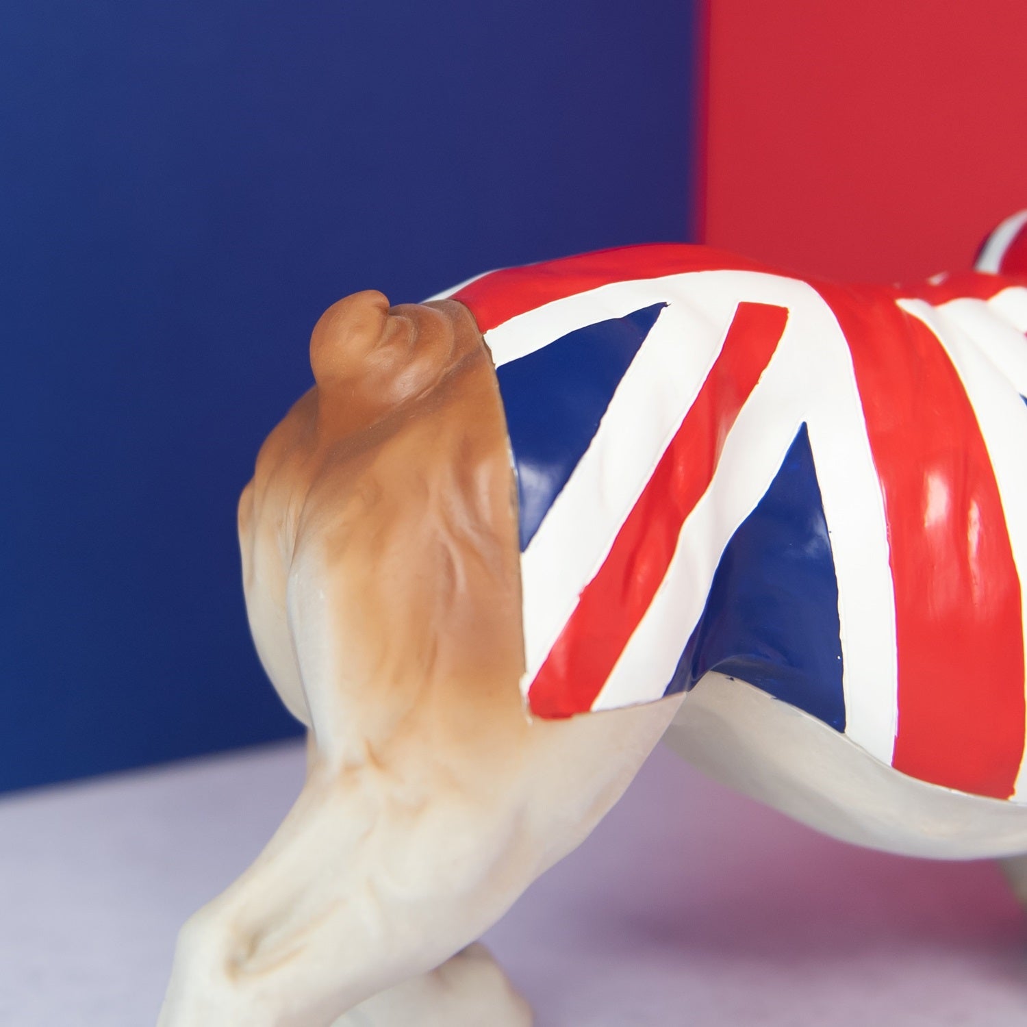Union Jack British Bulldog Ornament