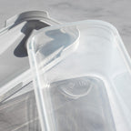 Set Of 4 Rectangle 1.2L Bacon Storage Containers